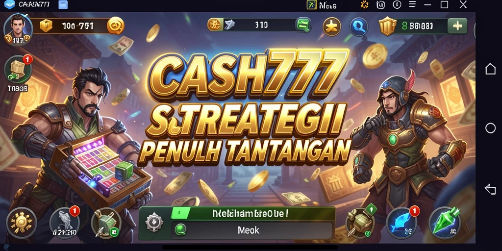 Tampilan menarik dari gameplay strategi yang mendebarkan.